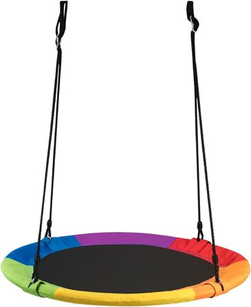 Шоукель DREAMADE для саду: регульована висота, діаметр 100 см, до 150 кг, для дітей та дорослих (кольоровий)