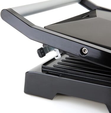 Електричний гриль Black+Decker BXGR2200E 2-в-1: плита та гриль, 2200W, LCD-дисплей, керування температурою та часом