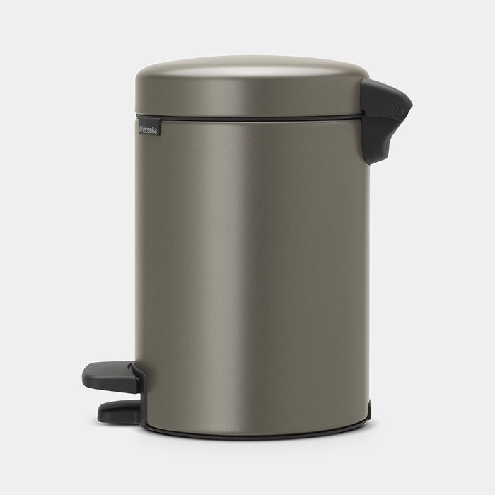 Педаль 3 л Сміттєвий бак Silent Platinum NewIcon Brabantia