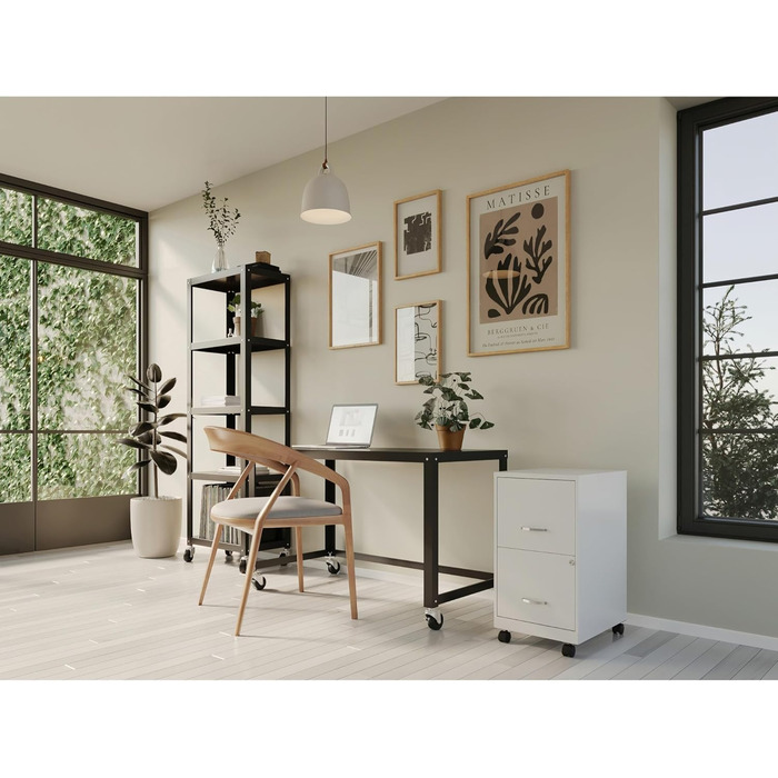 Шафа для документів Lorell LYS SOHO Box з 3 висувними ящиками, біла, 67.3 x 36.3 x 45.7 см