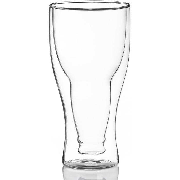 Двостінний пивний келих Dimono 0,33 л Inside Out (2 склянки)