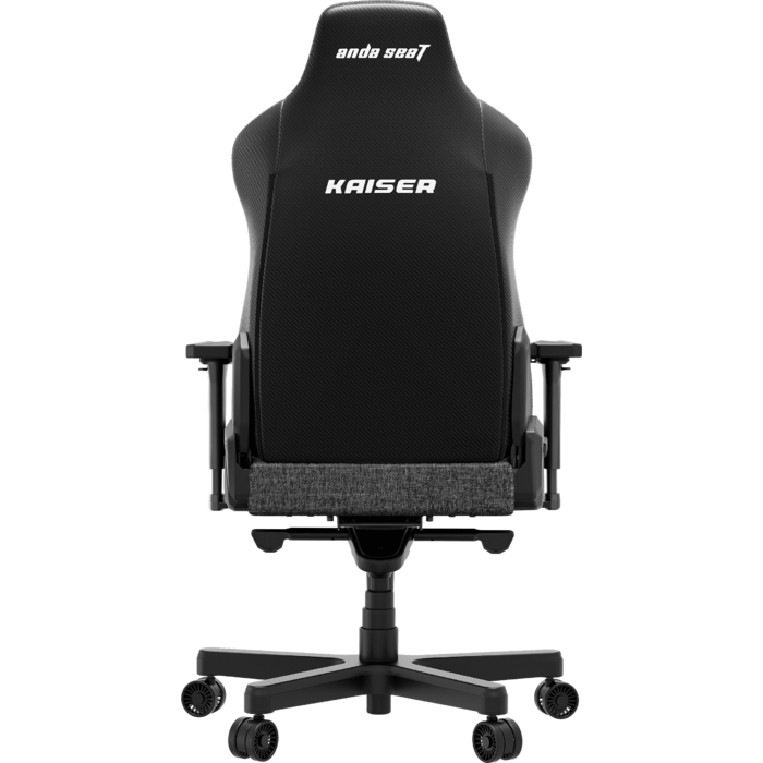 Крісло ігрове Anda Seat Kaiser 3E Dark Grey Fabric Size XL
