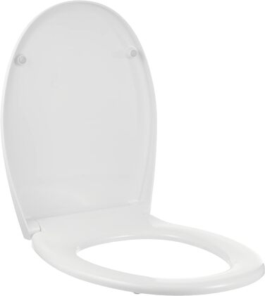 Сидіння для унітазу VitrA S10 84-003-009, біле, білий - Білий (White), 35,5 см х 44,8 см