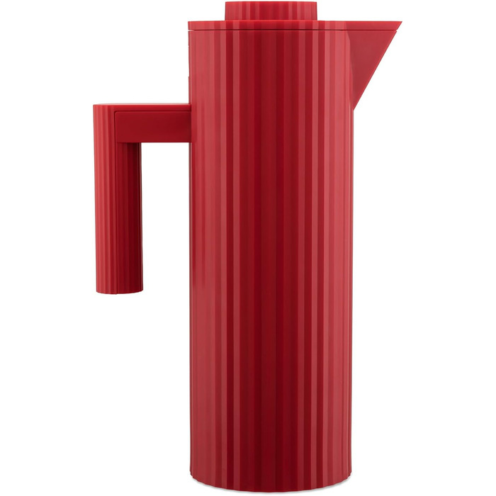 Термос Alessi Plissé MDL12 G - дизайн, 1 л, червоний, з термопластику