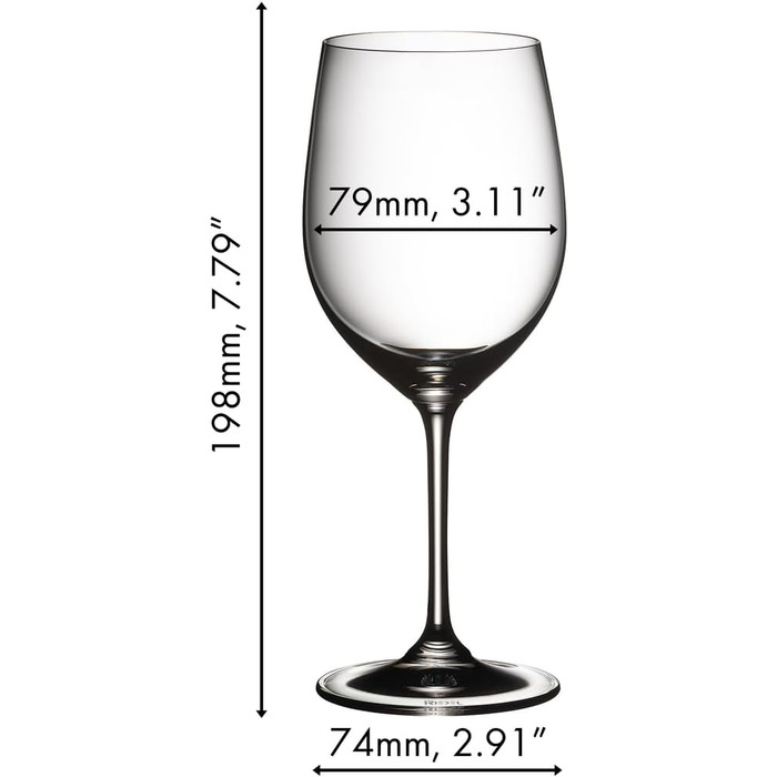 Бокал для вина RIEDEL Vinum Riesling Gran Cru 2 шт., кришталь (Шардоне)
