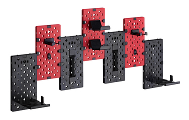 Настінна дошка-органайзер OfficePro WO1080B Black/Red