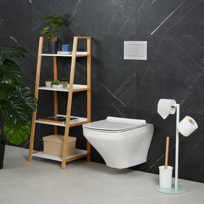 Набір для чищення унітазу Relaxdays з 2 змінними насадками