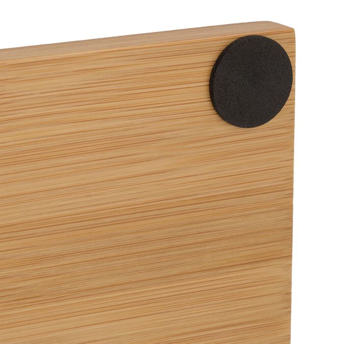 Набір для туалету Relaxdays з бамбука та нержавіючої сталі