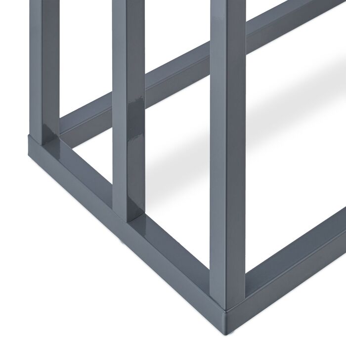 Підставка для рушників Relaxdays, 3-х секційна, антрацитова