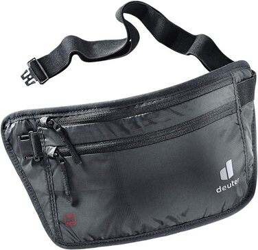 Пояс для грошей deuter Security Money Belt II RFID блок Fanny Pack One size Black