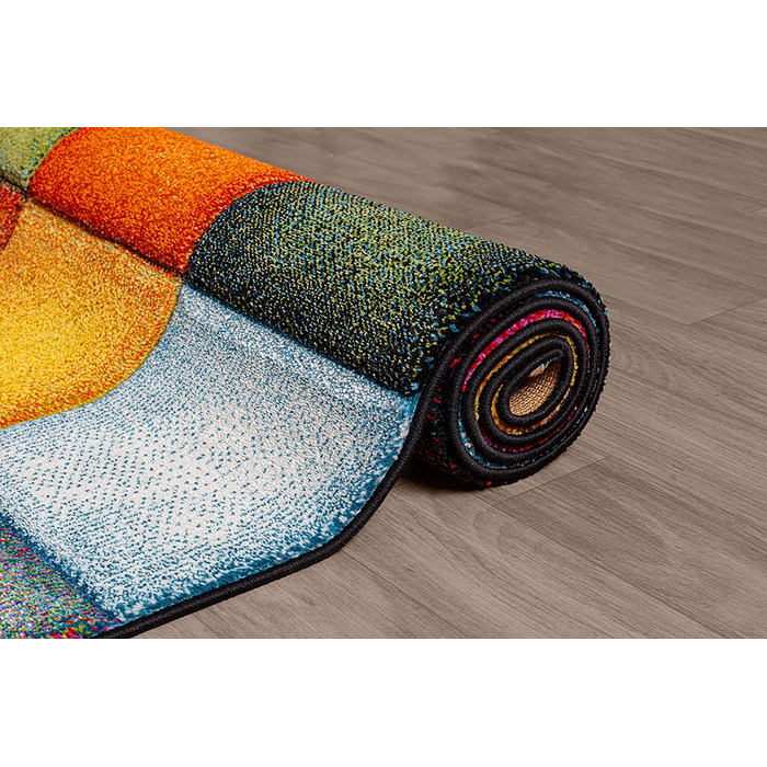 Килим для дому The carpet Monde Deluxe 120x170 см різнокольоровий