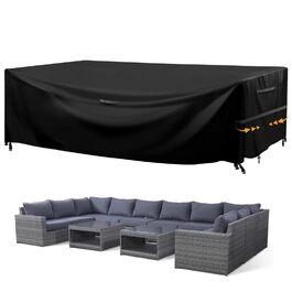 Водонепроникний чохол для садово-патіо меблів GARPROVM, 315x180x74 см, Oxford тканину