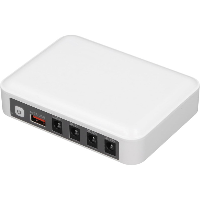 Mini UPS джерело безперебійного живлення, 6000mAh, для роутера, модему, LED-освітлення, CCTV-камери, EU-штекер