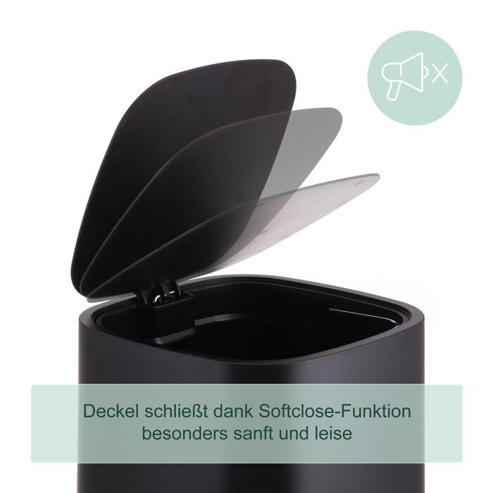 Відро для сміття Relaxdays, 9 літрів