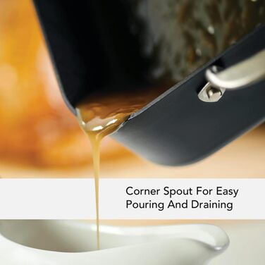 Сковорода-гриль KitchenAid з виливом, квадратна, 29 см, з антипригарним покриттям, чорна