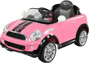 Електромобіль для дітей Rollplay MINI Countryman 12V, рожевий, з пультом керування, від 3 до 6 років