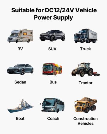 Дизельний опалювач повітря VEVOR 12/24V 2kW з LCD-дисплеєм та пультом керування для авто, фургонів, автобусів