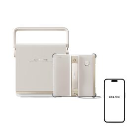 Робот-прибиральник вікон Dreame, 5500 Па, CornerClean, Dual Spray, інтелектуальна навігація (C1 Station)