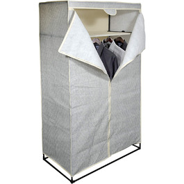 Тканинна шафа Шафа для одягу Розкладна шафа Тканина для кемпінгу з вішалкою для одягу 90x50x160см