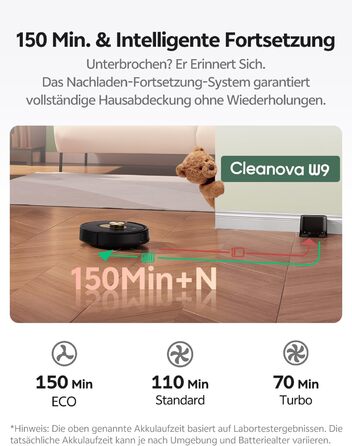 Робот-пилосос Vexilar з функцією миття підлоги, 8000Pa, LiDAR-навігація, 5 карт, 180 хв роботи, 50dB, керування через додаток та голосовий помічник, для твердих поверхонь та килимів, золотий