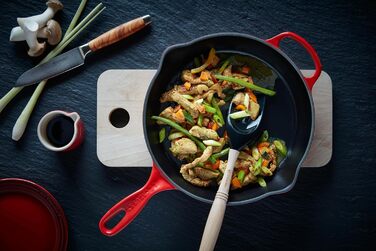 Сковорода Le Creuset Signature з чавуну, 26 см, 2 л, Deep Teal (Вишня)