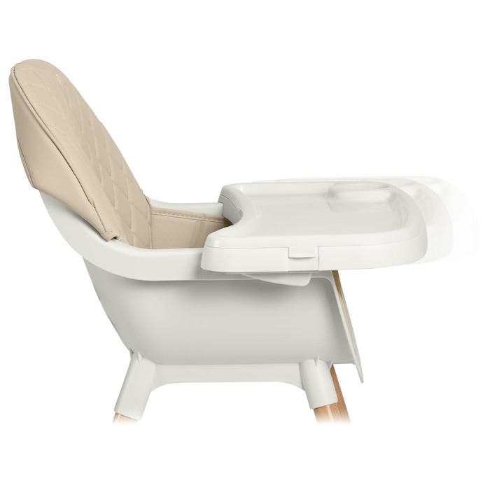 Дитячий стільчик Nukido 3 в 1 Lilo Beige: регульований, з безпечним ременем та знімним столиком