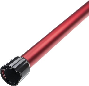 Вакуумна трубка vhbw сумісна з пилососом Dyson V7 Motorhead, V7 Motorhead, V7 Fluffy (стара модель) - роз'єм 35 мм, Довжина 74 см червоний сірий