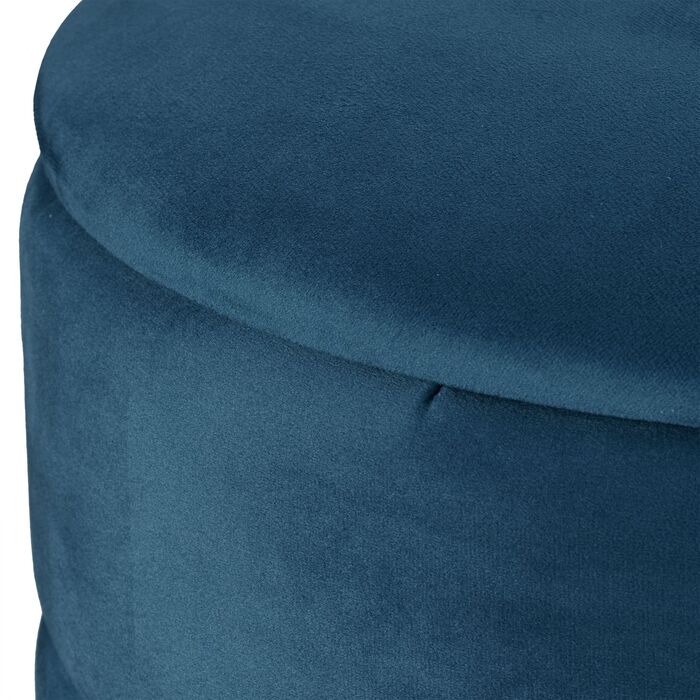 Relaxdays М'який пуф з місцем для зберігання