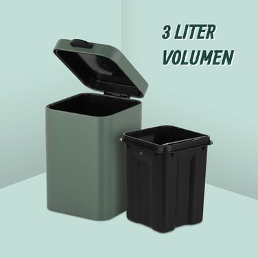 Контейнер для косметики Relaxdays для кріплення на стіну, 3 літри