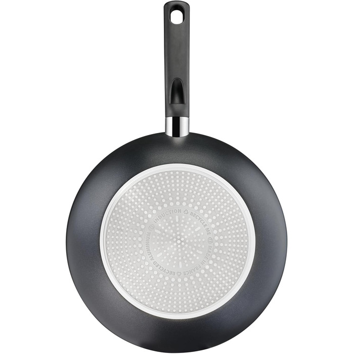 Вок Lagostina Rigenera Green з антипригарним покриттям з 100% переробленого алюмінію, Ø 28 см, для індукційних плит та духовки, з індикатором температури Thermosignal, стійкий до подряпин, ергономічна ручка