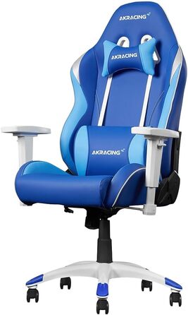 Крісло AKRacing Gaming Chair California, штучна шкіра, 5 років гарантії (Tahoe, синій)