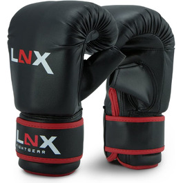 Рукавички для боксерської груші LNX Pro Fight-рукавички для мішків з піском рукавички для боксерської груші Рукавички дешеві чорний червоний м'яч рукавички чорний / червоний (001) L-XL