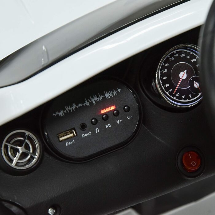 Дитячий електромобіль Mercedes-Benz GLA з пультом, MP3, USB, світлом і звуком, для дітей від 3 років, вантажність 30 кг