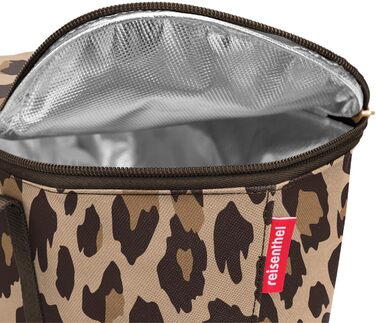 Термосумка Reisenthel Coolerbag XS Leo Macchiato - Маленька сумка-холодильник з поліестеру для пікніка та покупок