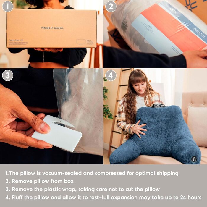 Подушка для читання Nestlé Pelz - стильна спинка для сидіння в ліжку, штучне хутро, подушка-стілець з підлокітниками для дорослих та дітей, спинка для відпочинку в ліжку, салатовий колір