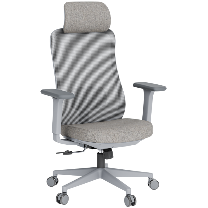 Крісло офісне OfficePro Wave OC599-G-G-G