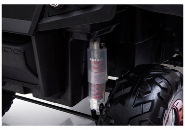 Дитяче електромобіле Mercedes Unimog, чорний, LEAN CARS