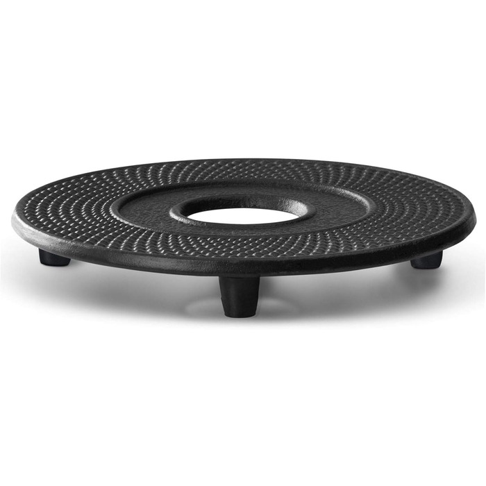 Підставка під гаряче з чавуну Bredemeijer Jang, чорна, діаметр 13 см