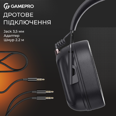 Ігрова гарнітура GamePro Genesis Hunter (HS1350B)