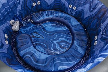 Надувний whirlpool-басейн Bestway LAY-Z-SPA XXL з WLAN, овальний, 270 x 180 x 71 см, багатоколірний