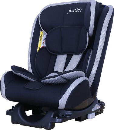 Дитяче автокрісло PETEX Supreme Plus - Група 0 1 2 3 згідно ECE R44/04 - Isofix сірий