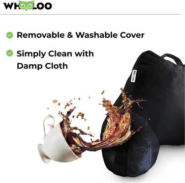 Подушка для відпочинку в ліжку з підтримкою спини, великий кут нахилу для дорослих, для перегляду телевізора, зняття печії, релаксації та припинення хропіння, виготовлена у США, 100% Memory Foam знімний чохол