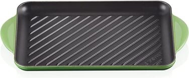 Гриль-пательня Le Creuset прямокутна, чавун, 33 см, Bamboo (для всіх плит, включаючи індукційну)