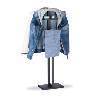 Підставка для рушників Relaxdays - Чорний