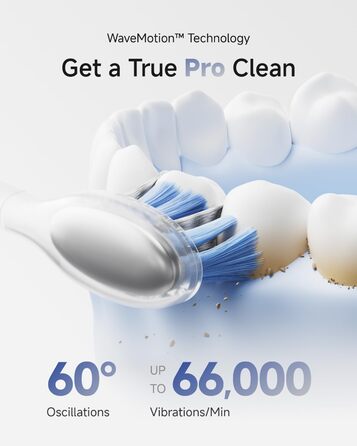 Електрична зубна щітка Laifen Wave Pro Рожева (Алюміній) з 6 режимами, акумулятором на 70 днів та контролем тиску