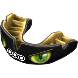 Захисна маска для рота Opro Power Fit Для дорослих, чорний / зелений