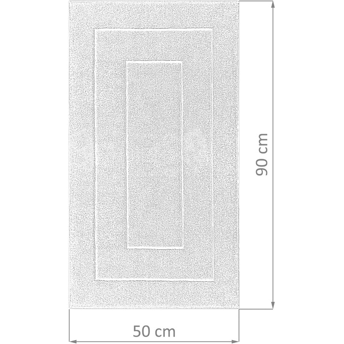 Килимок для ванної Lashuma 50x90 см, Лондон, Абсорбент, Clementine Orange