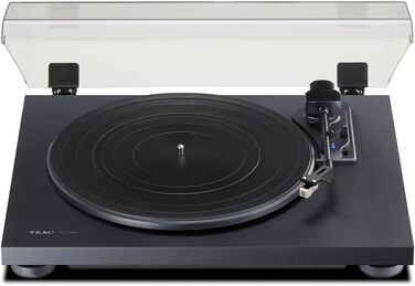 Програвач вінілу Teac TN-180BT-A3 з Bluetooth, ремінний привід, 33/45/78 об/хв, вбудований фонокоректор, MDF корпус, для колонок і навушників, колір вишня (чорний)