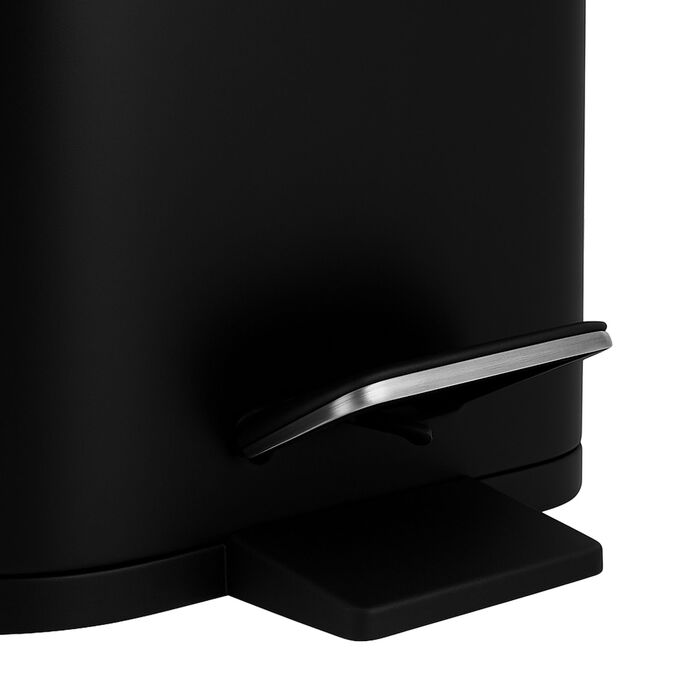 Відро для сміття Relaxdays 5 л з м'яким закриттям