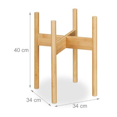 Набір з 3 підставок для рослин Relaxdays